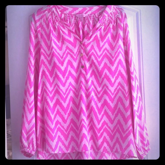 Lilly Pulitzer Essie Top Size Medium - Picture 1 of 2